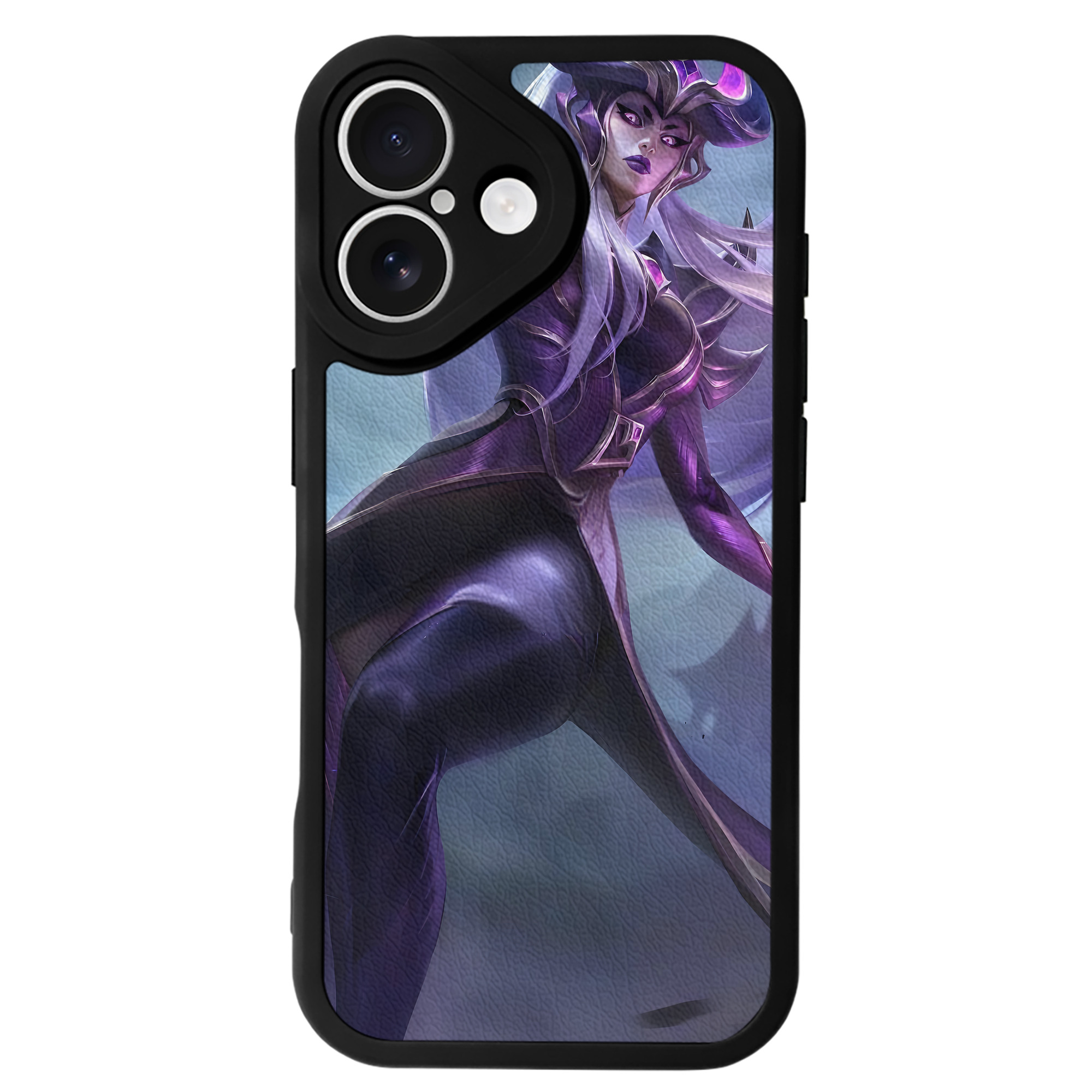リーグ・オブ・レジェンド League of Legends LOL 【iPhone 16シリーズ対応】シリコンスマホケース（レザー調） 材質：シリコン